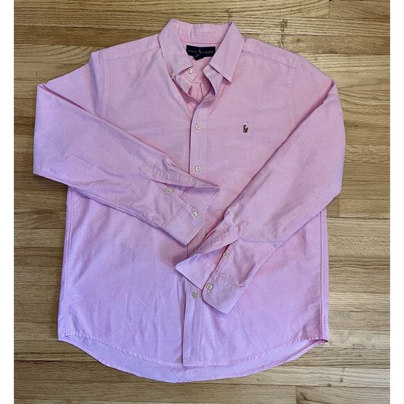 Polo by Ralph Lauren Pink Casual Button Down Shirt - Picture 1 of 6